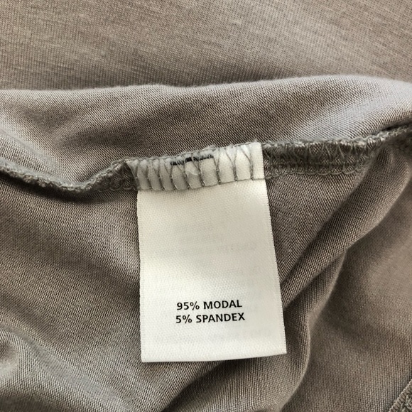 Halogen grey sz M long sleeve shirt. NWOT. - Picture 5 of 5